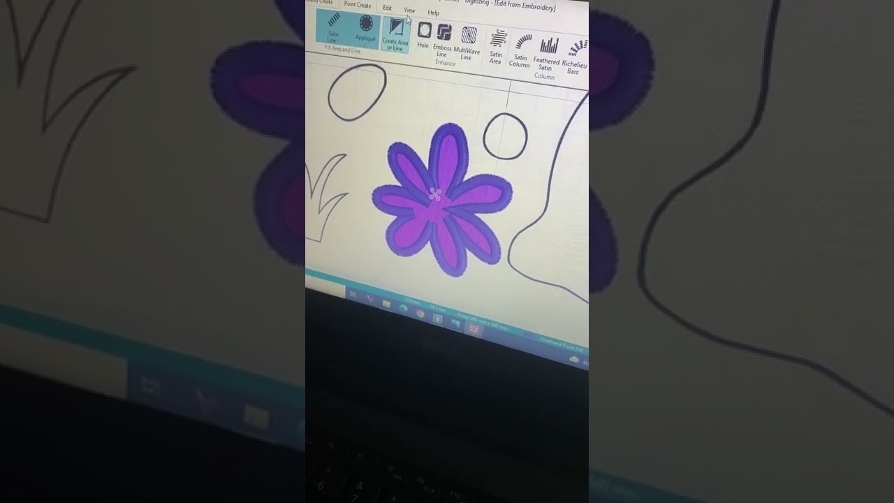 MYSEWNET digitizing basics Bunny video 1