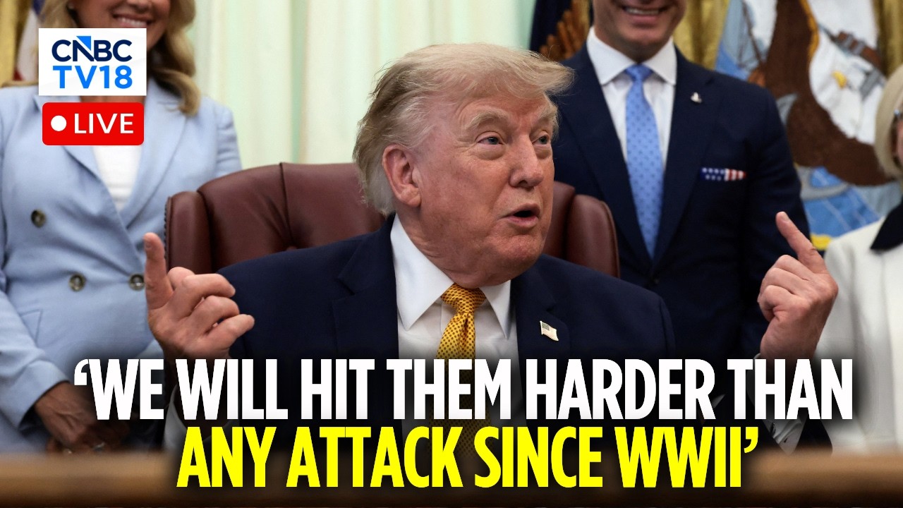 Donald Trump Gives BIG WARNING To Iran LIVE: Trump Demands Compensation From Iran | N18G