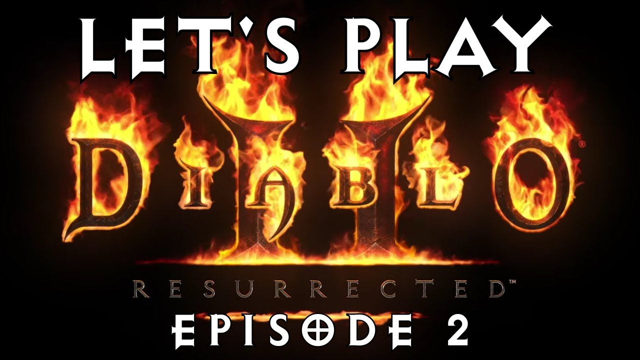 Let's Play Diablo II Resurrected (#2) - Bloodraven & The Tree of Inifuss