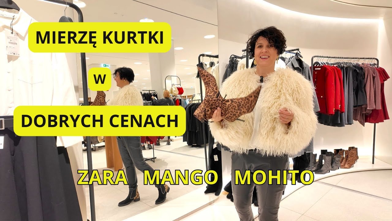 Kurtki Do 500 złotych! Mierzę w ZARA, MANGO, MOHITO.