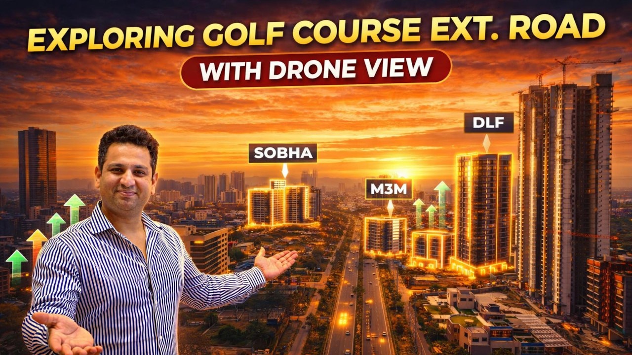 Exploring Golf Course Extension Road Gurgaon 🏙️| Sector 60 | Sector 61 #golfcourseextensionroad