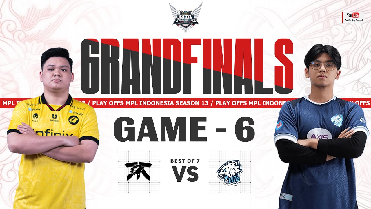 [Game - 6] Fnatic Onic vs EVOS GLORY | MPL ID S13