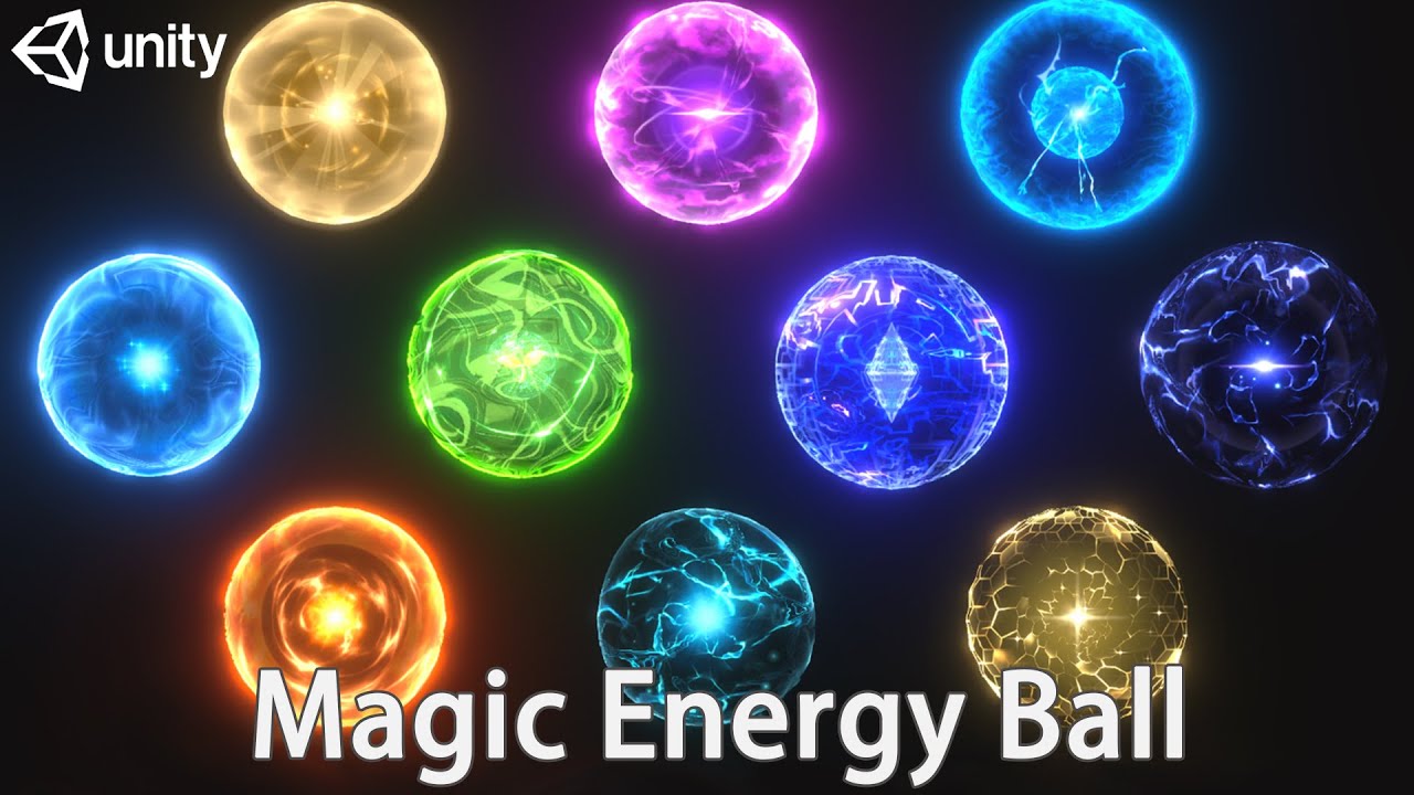 Unity Game VFX - Magic Energy Ball