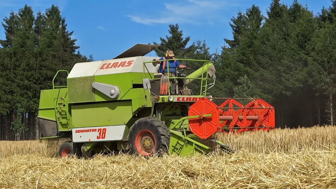 Claas Dominator 38 | Graan dorsen | Grain Harvest | Getreideernte | 2015