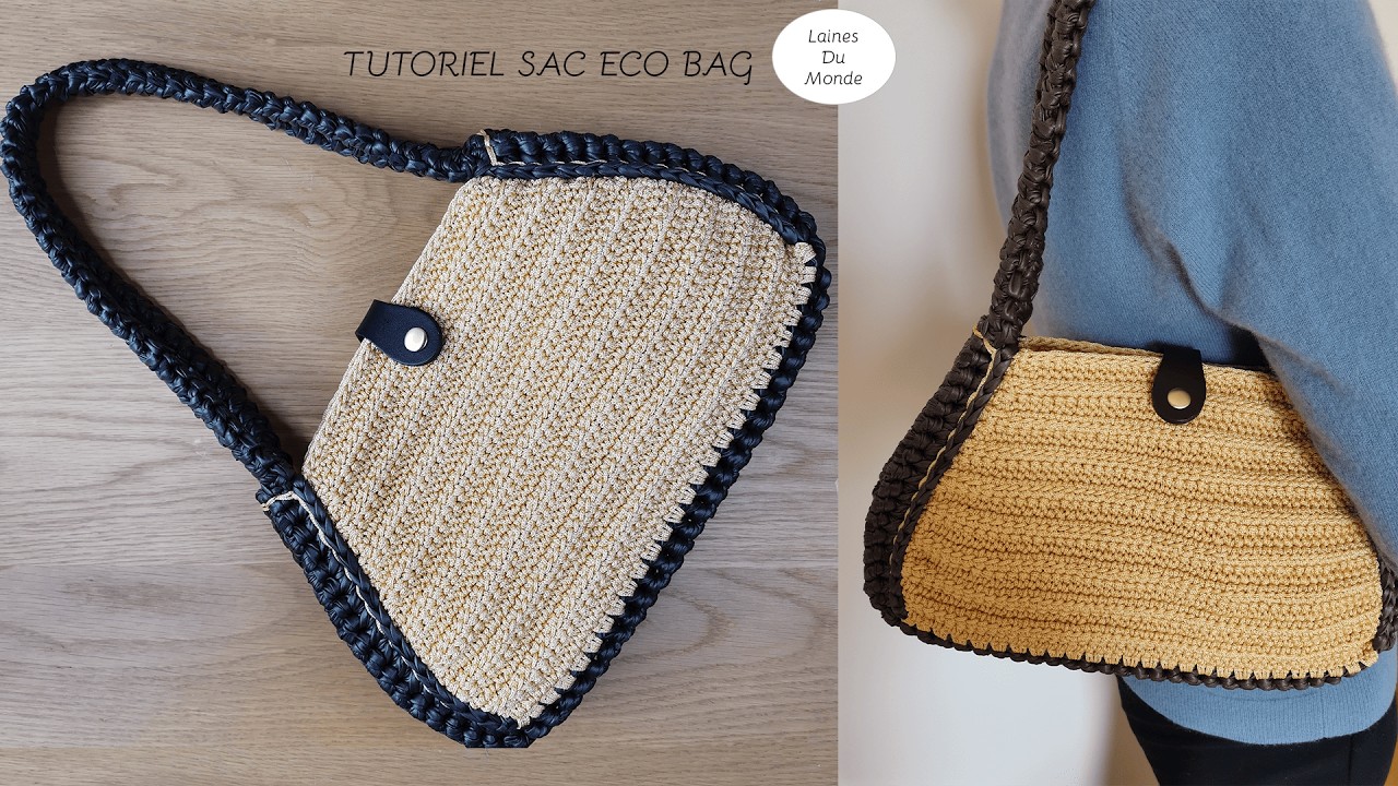 LE SAC AU CROCHET QUE TOUT LE MONDE ADORE ❤️👜 TUTORIEL CROCHET SAC