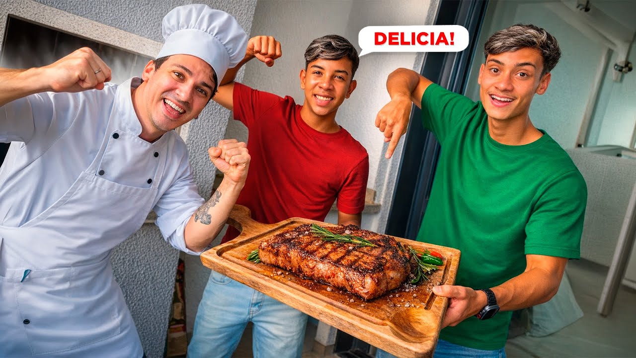 Fiz Um Churrasco Surpresa Para Os Meus Amigos do Grau