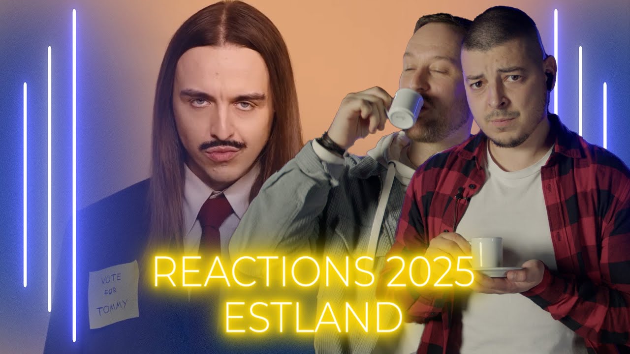 Tommy Cash - Espresso Macchiato - Estland | Reaction | Eurovision Song Contest 2025