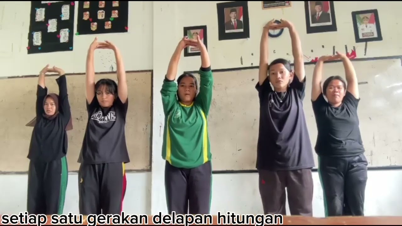 Gerakan pemanasan sebelum olahraga 