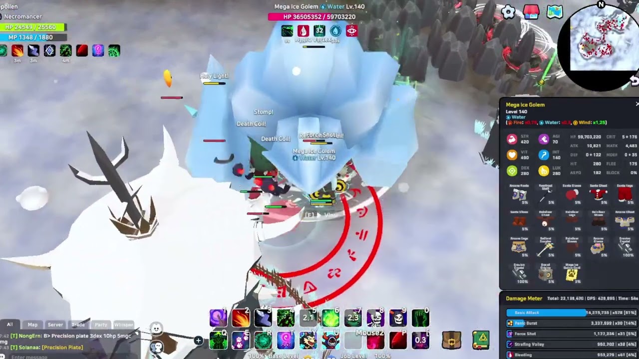 [SpiritVale 0.12.2] Mega Ice Golem 2'06 | Necromancer Sting AA