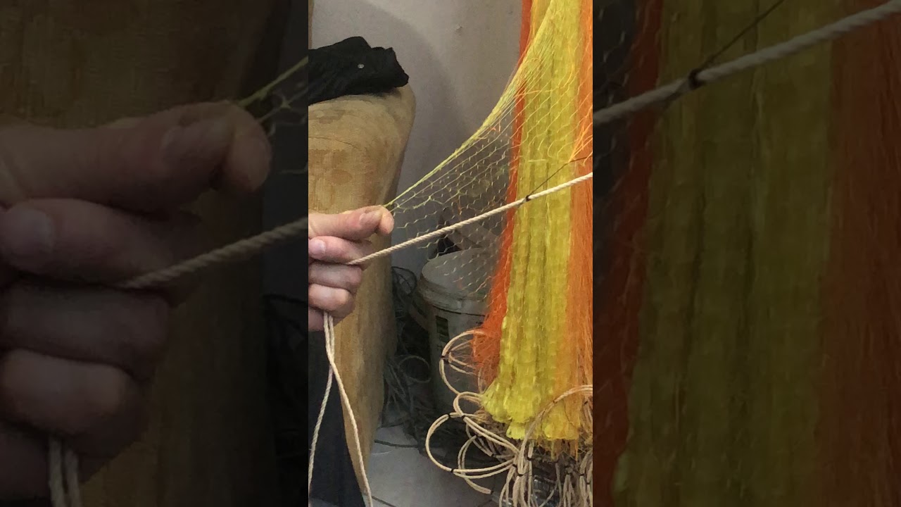 Barbun ağı yapılışı ustasından
