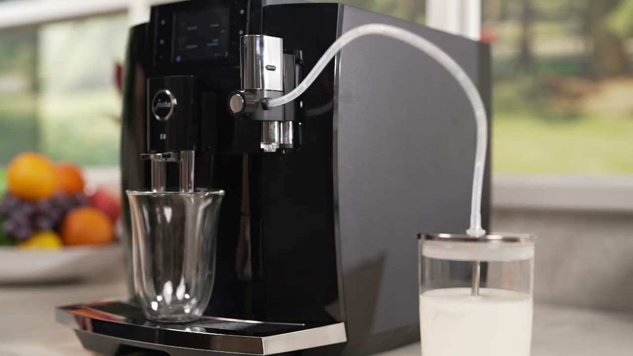 Product Review: Jura E8 INTC Piano Black Automatic Coffee Machine 15661