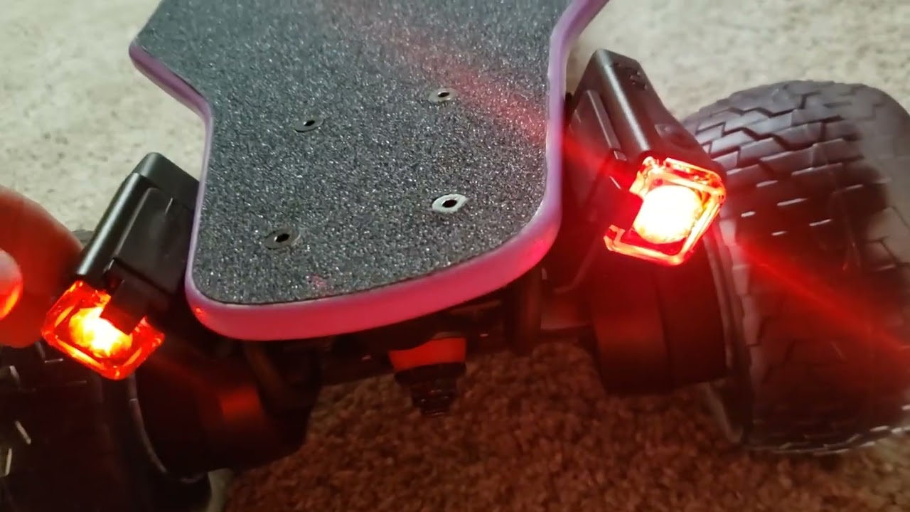Backfire Zealot S New rear SHRED Lights SL-R1