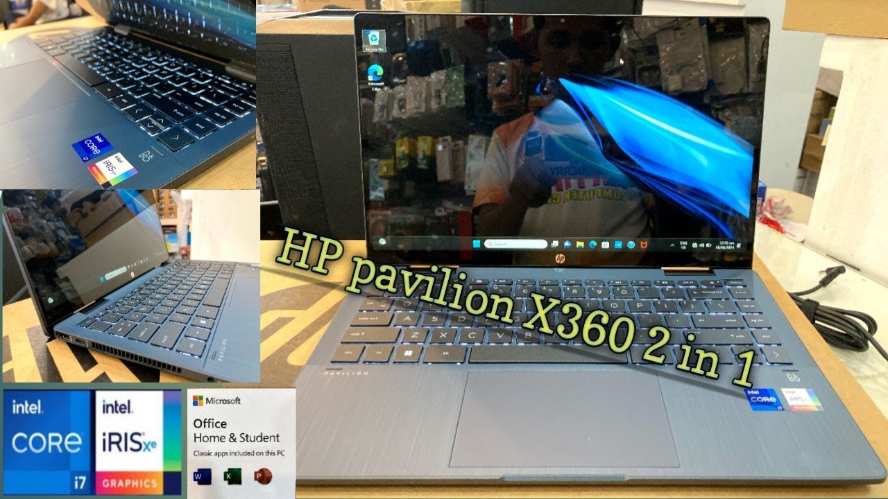 HP Pavilion x360 2-in-1 Laptop I Unboxing HP Pavilion x360 I Intel Core i7 13gen  I Home & Student