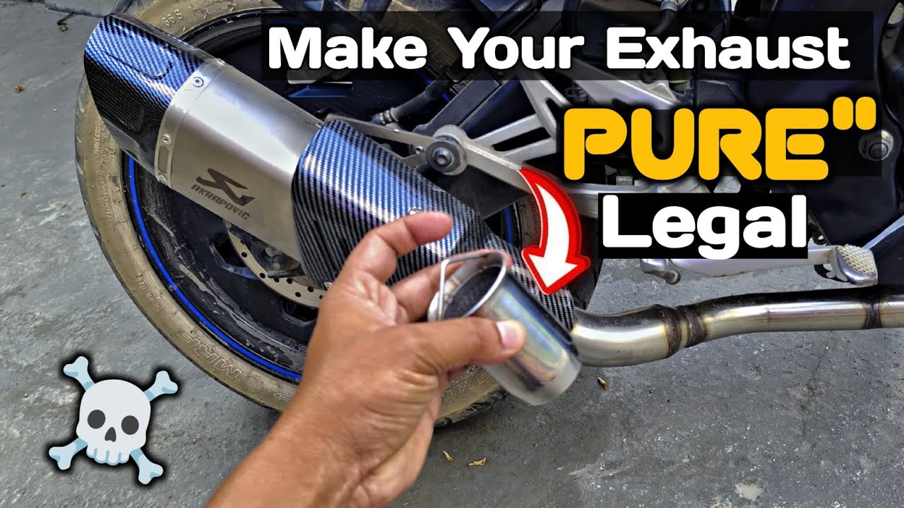 Catalytic Converter Installing With Akrapovic Full System Exhaust On R15 v3 