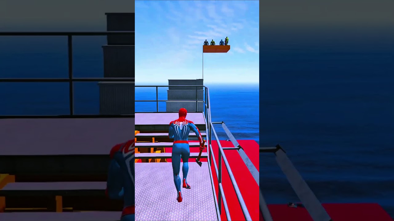 Jumps - Fails #GTA5GAMES #Epic #Ragdoll #TrendingGame #Spiderman #Game #New #Gameplay #Episode73