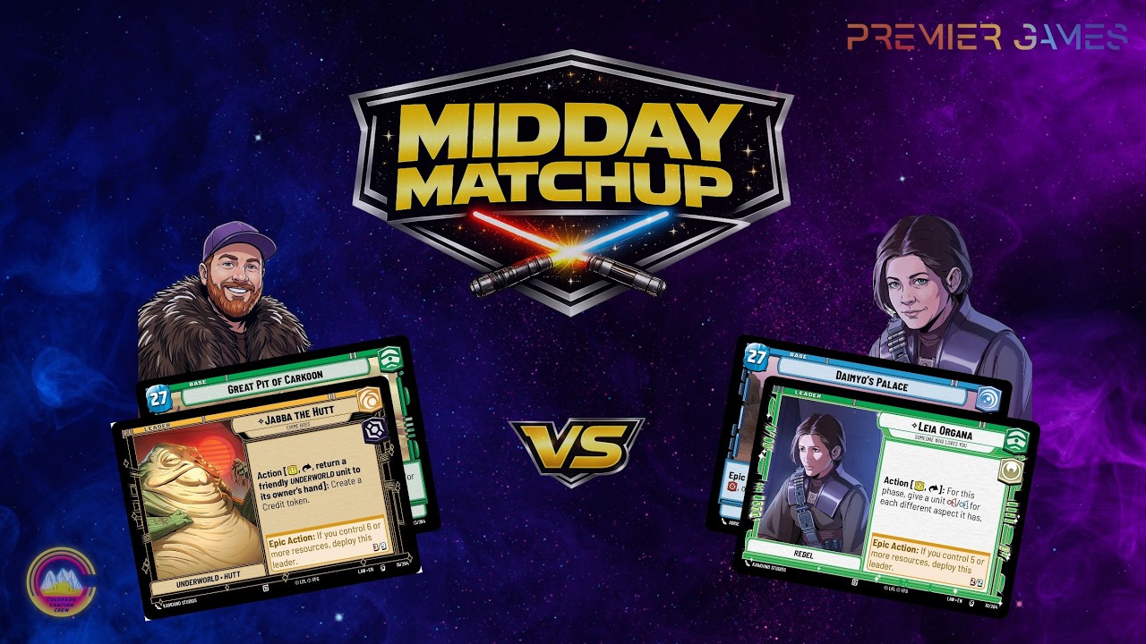 Leia Blue vs Jabba Green Pit - We've souped up the spotlight decks FFG sent us!