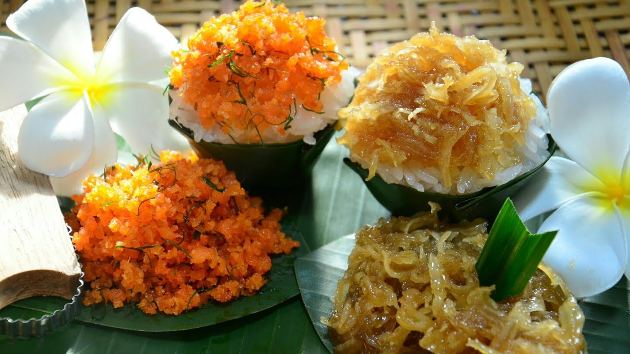 EP. 4 วิธีทำหน้ากระฉีก,หน้ากุ้ง ไว้ทานกับข้าวเหนียวมูน ขนมไทยสร้างรายได้