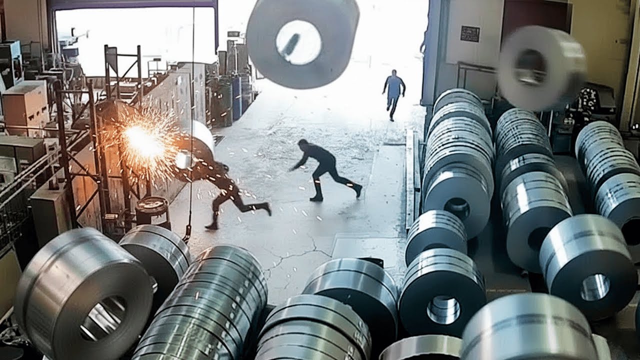 Falhas de Máquinas Pesadas e Acidentes Industriais Flagrados Pelas Câmeras