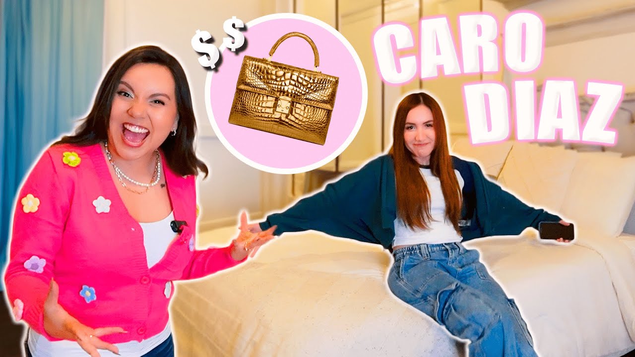 HASTA LA RECÁMARA CON CARO DÍAZ! - SU COLECCIÓN DE BOLSAS 👜