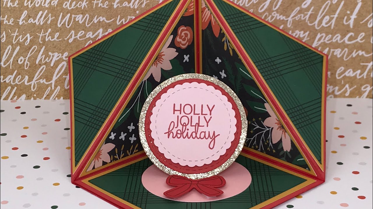 Triangle Corner Pop-Up Card. 10/29/19