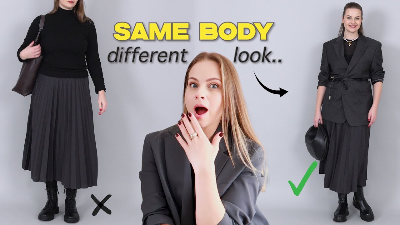 How I dress to LOOK BETTER - fixing my look in 7 easy steps