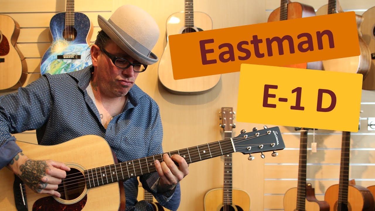 Eastman E-1 D Acoustic Guitar | Played by The Bluestramp | Musik Bertram