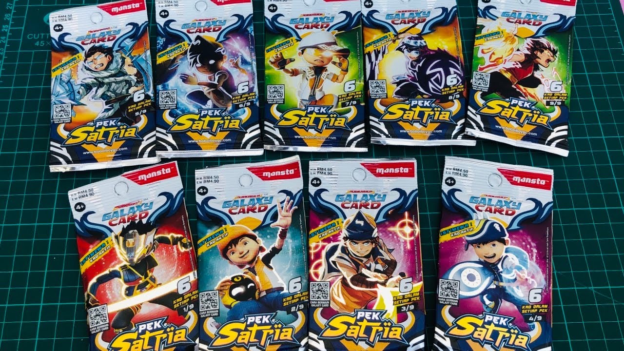 Terbaru 2023 Pek Satria Boboiboy Galaxy Card. Poster Pek satria ni sumpah lawa giler. #boboiboy