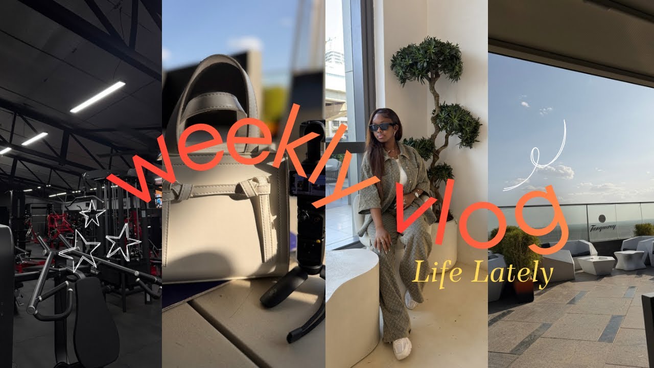 WEEKLY VLOG: A Productive Week in My Life | Gym, Work, Real Life Moments 🤍