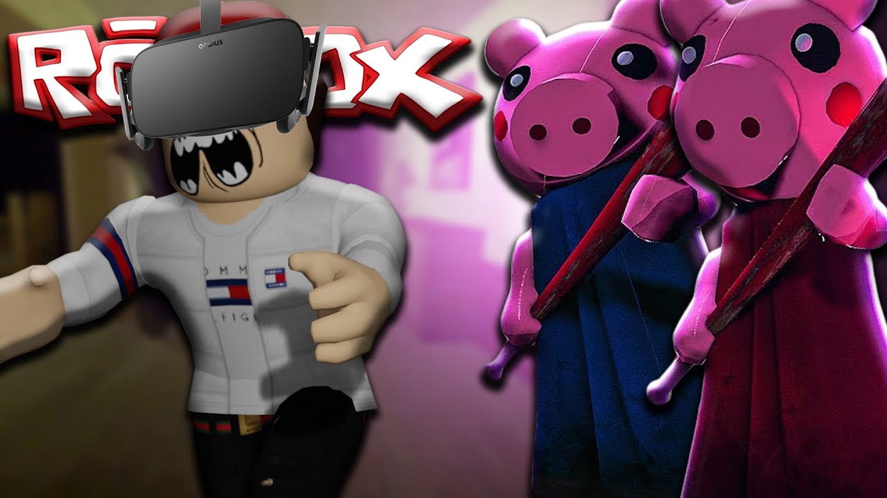 🤓 ZAGRAŁEM W ROBLOX PIGGY ALE NA OKULARACH VR! *dodatkowa pieluszka* #14 🤓