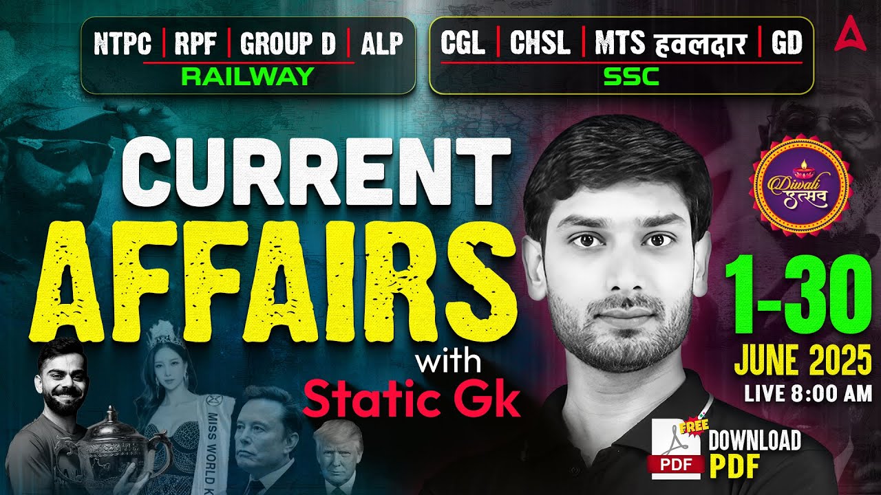 Monthly Current Affairs | june Current Affairs 2025 | Current Affairs by Ashutosh Sir