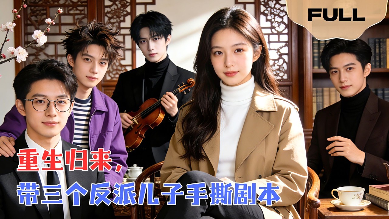 【FULL】重生归来，带三个反派儿子手撕剧本▶彭丹丹&times; 林亚冬｜重生后她发现自己是恶毒女配，三个儿子全是炮灰。疯批妈妈当场撕剧本：谁敢动我儿子，我让他全家陪葬！#minidrama #精彩大陆短剧