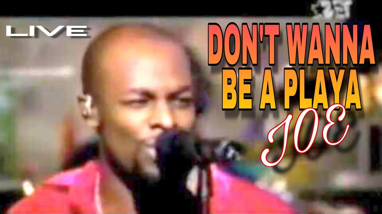 Classic R&B Songs - Joe - 'Don't Wanna Be A Playa' - BET Planet Groove 🎶🎤
