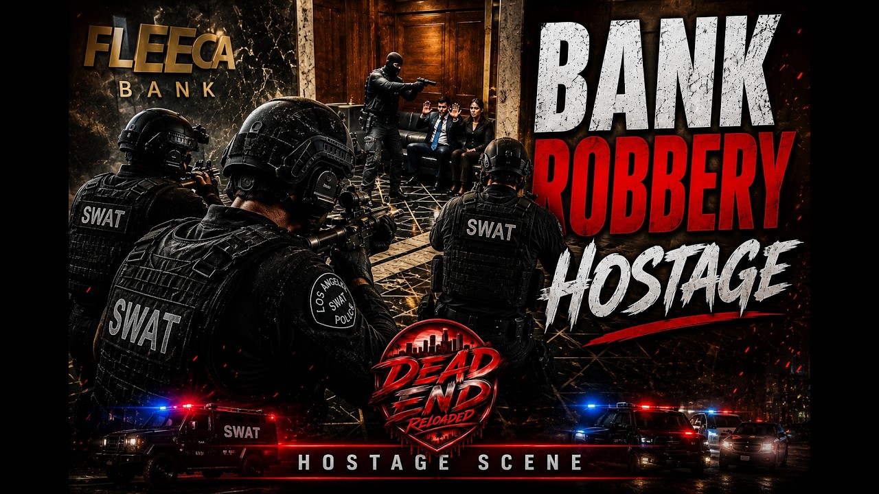 Hostage Situation at Bank Robbery | Fivem