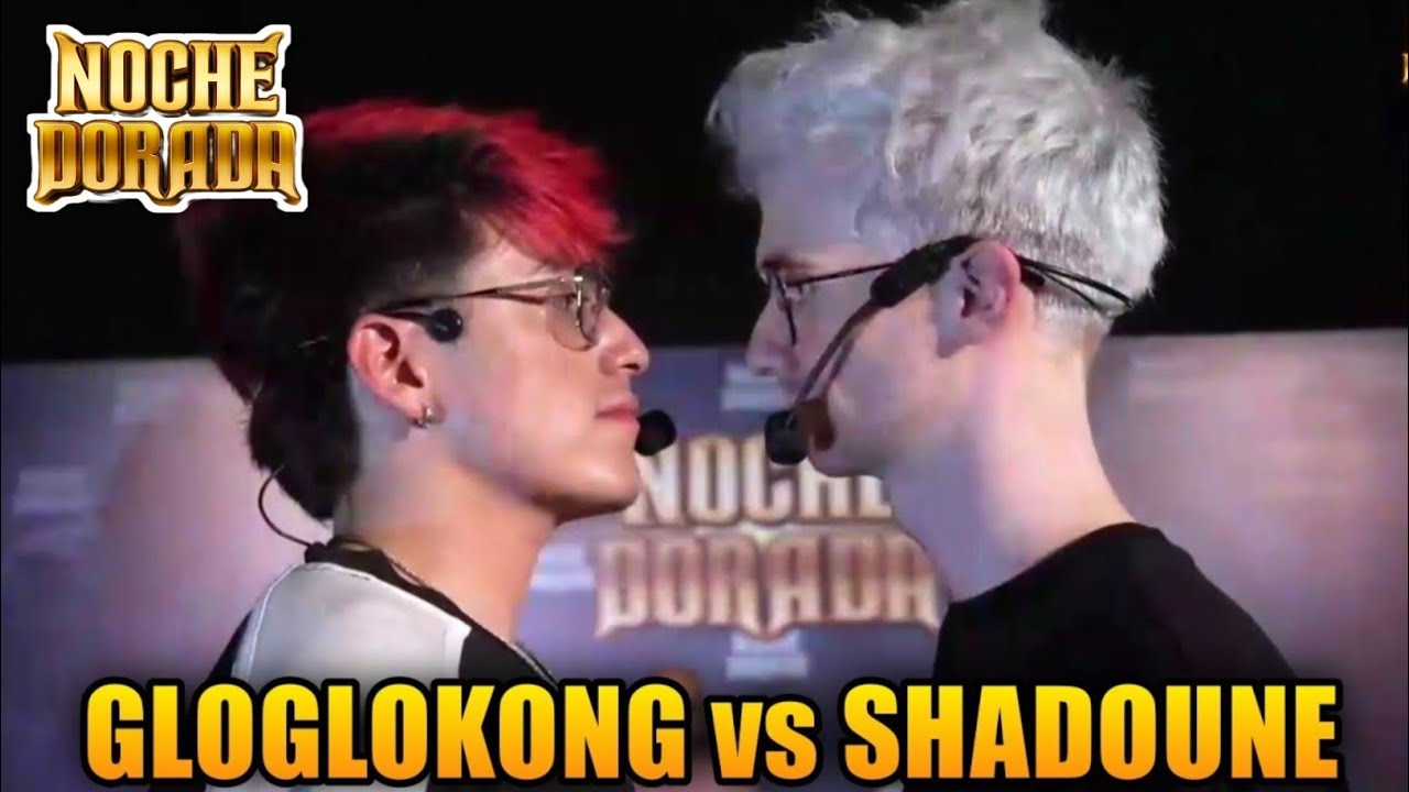 GLOGLO vs SHADOUNE PELEARAN en la NOCHE DORADA