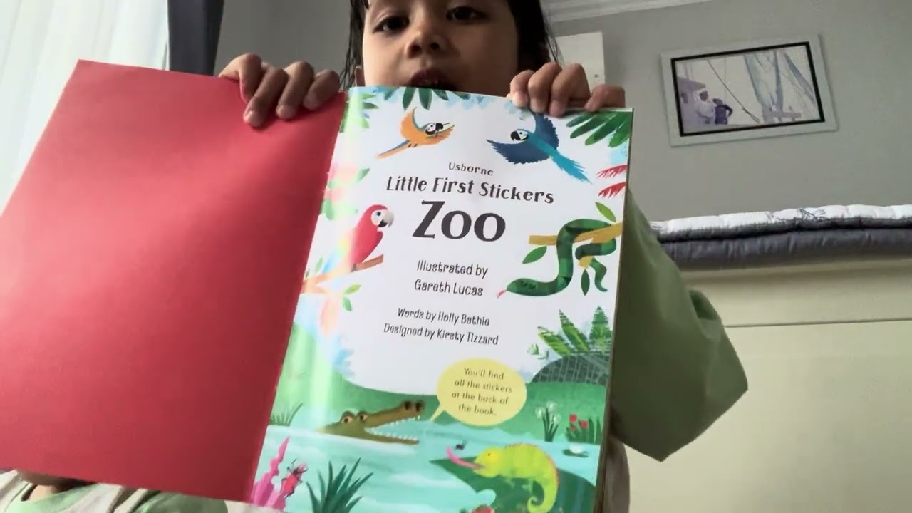 Part II unboxing sticker book