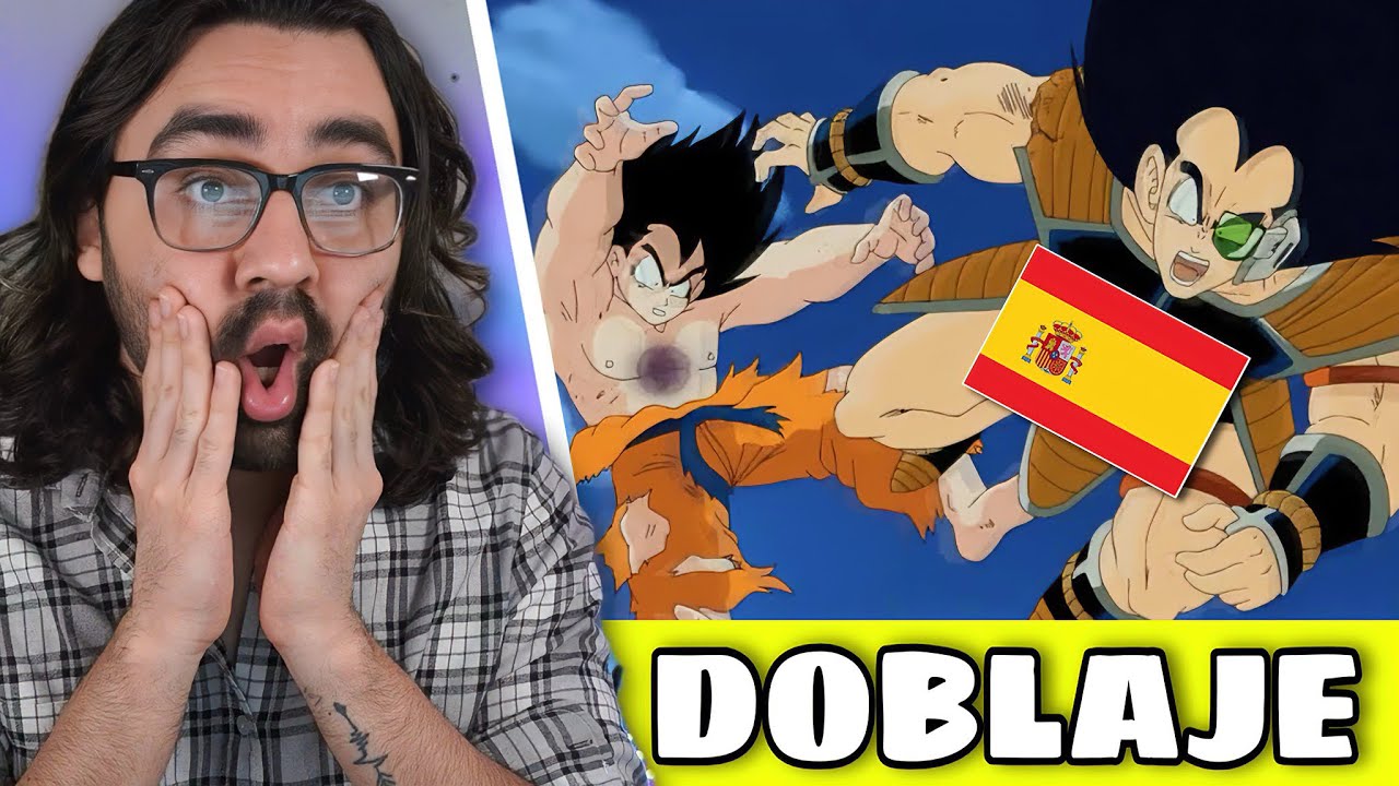 El TERRIBLE doblaje español de ESPAÑA de DBZ… 😭 (pero Kai lo arregló) | Raditz
