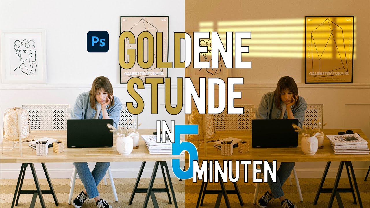 Goldene Stunde in 5-Minuten | Photoshop Quickstepp