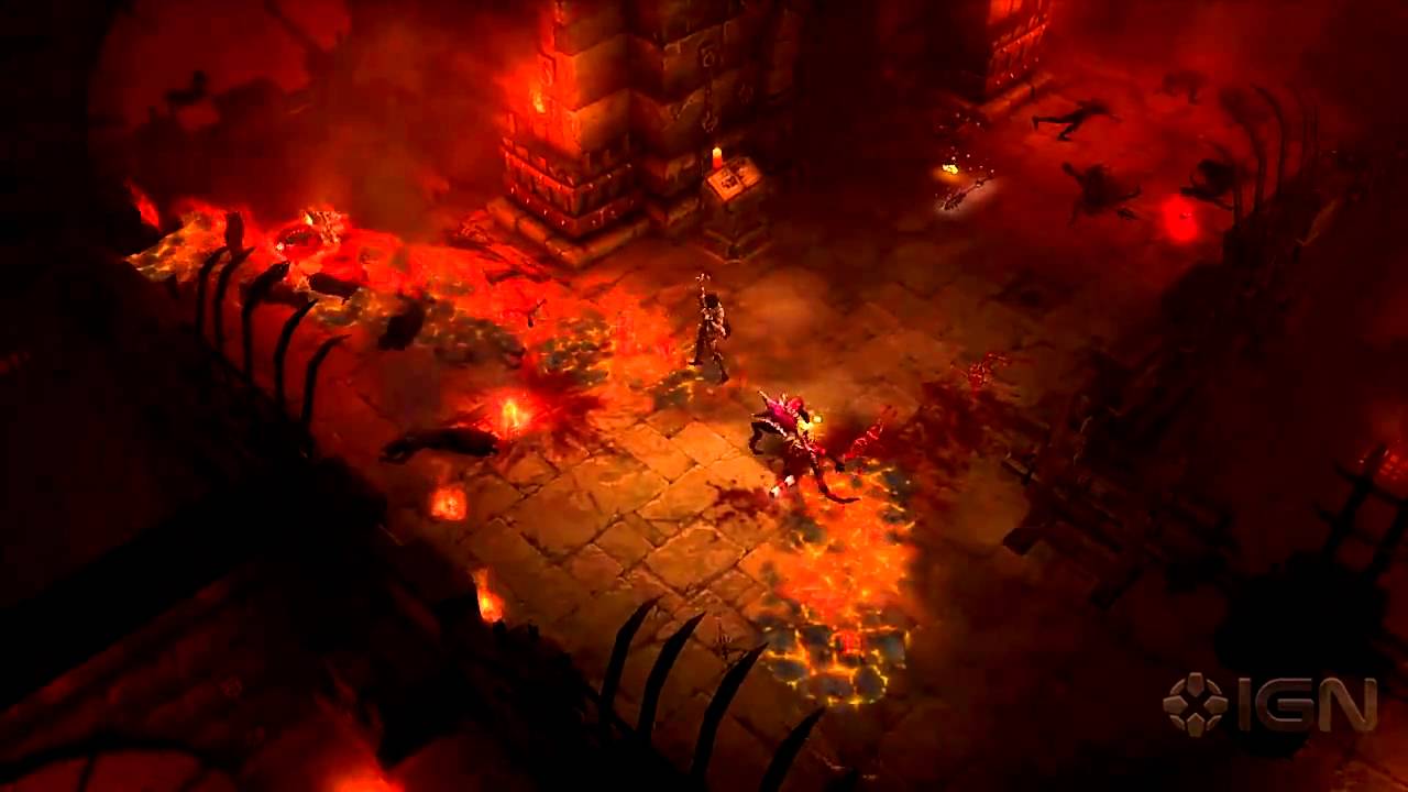 Diablo 3 - Demon Hunter Surrounded Gameplay