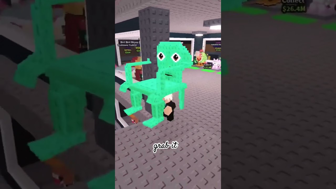 Caught in the Middle of Madness😱 - Steal a Brain Rot #redlinestealer #roblox  #gaming #threathunters