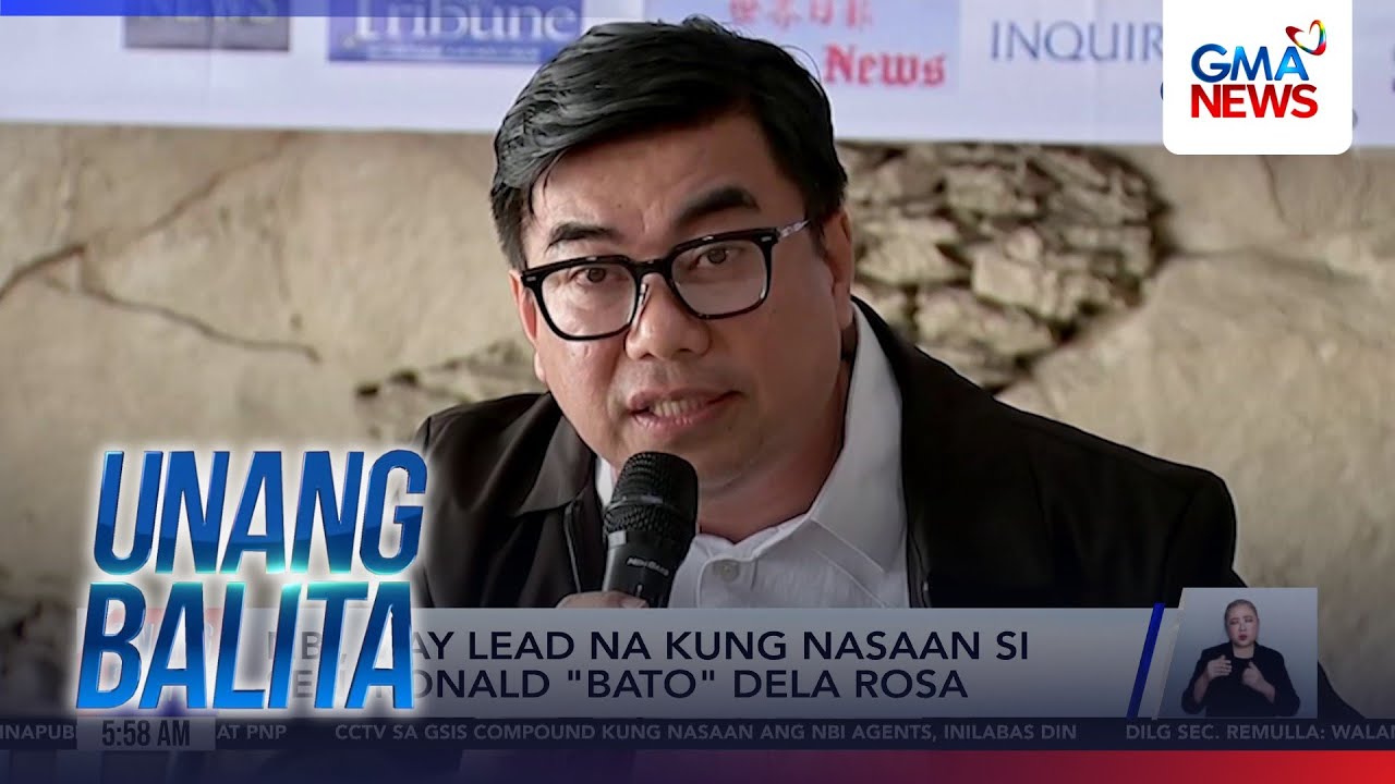 NBI, may lead na kung nasaan si Sen. Ronald 