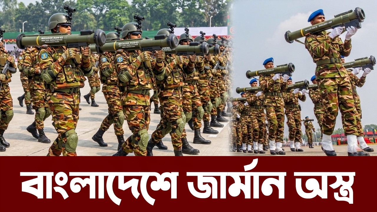 প্রতিবেশীদের দুশ্চিন্তা? বাংলাদেশের হাতে এলো ভয়ংকর জার্মান ম্যাটাডোর। Bangladesh Army German weapons