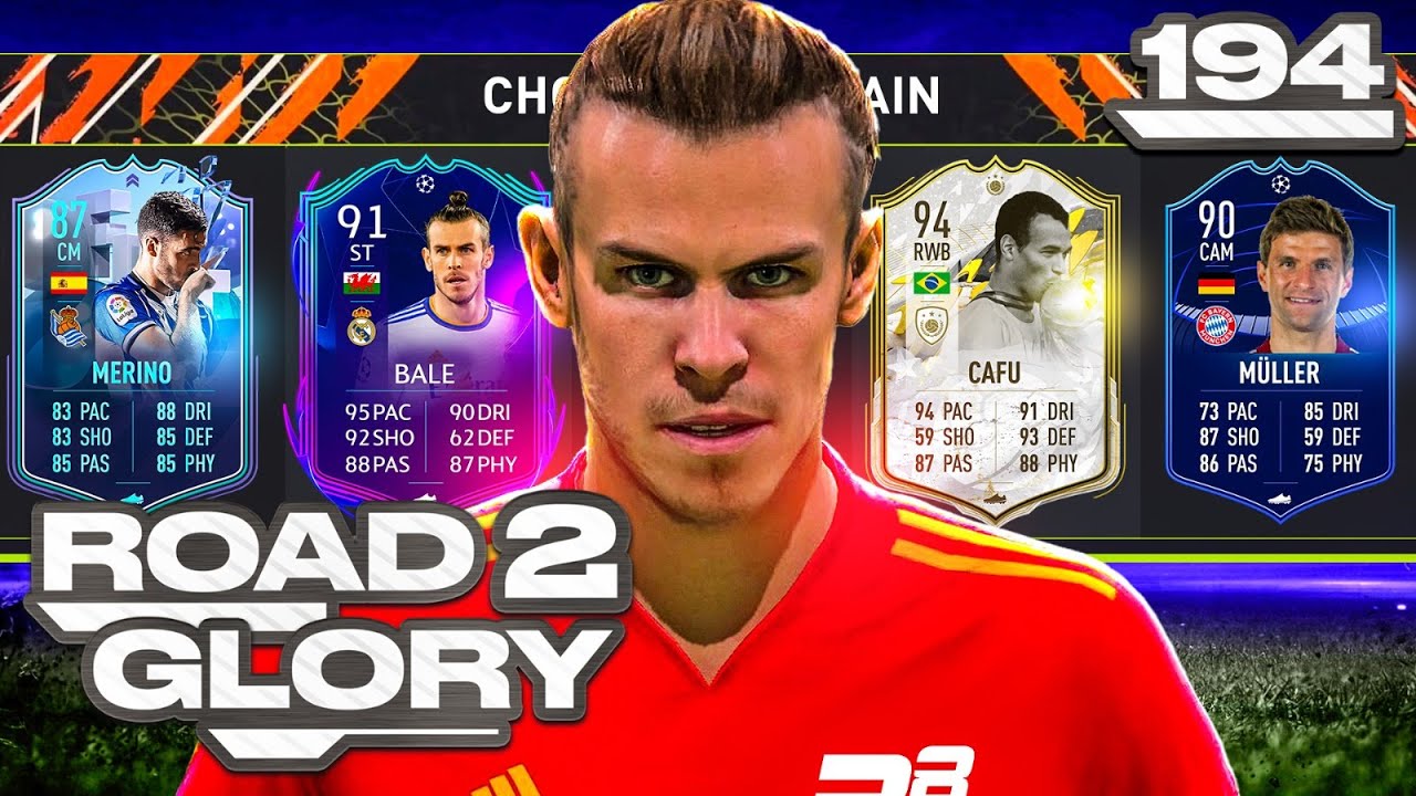 91 BALE WITH MOMENT ICONS FUT DRAFT! ROAD TO GLORY #194 | FIFA 22 ULTIMATE TEAM