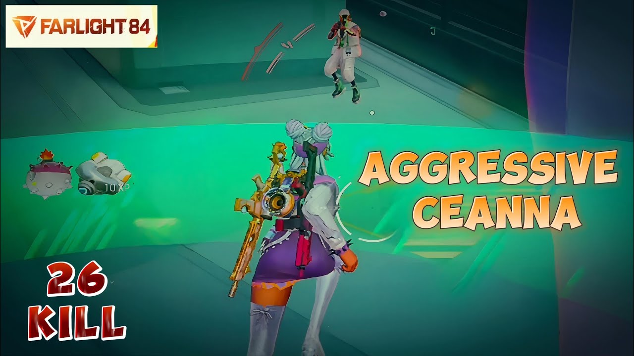 can "CEANNA" handle SOLO VS SQUAD in FARLIGHT 84 GAMEPLAY❓