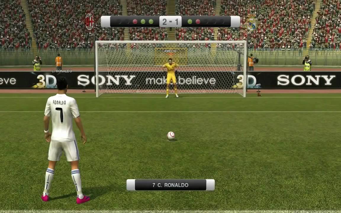 Milan x Real Madrid - Pro Evolution Soccer 2011 PC Narração Silvio Luis