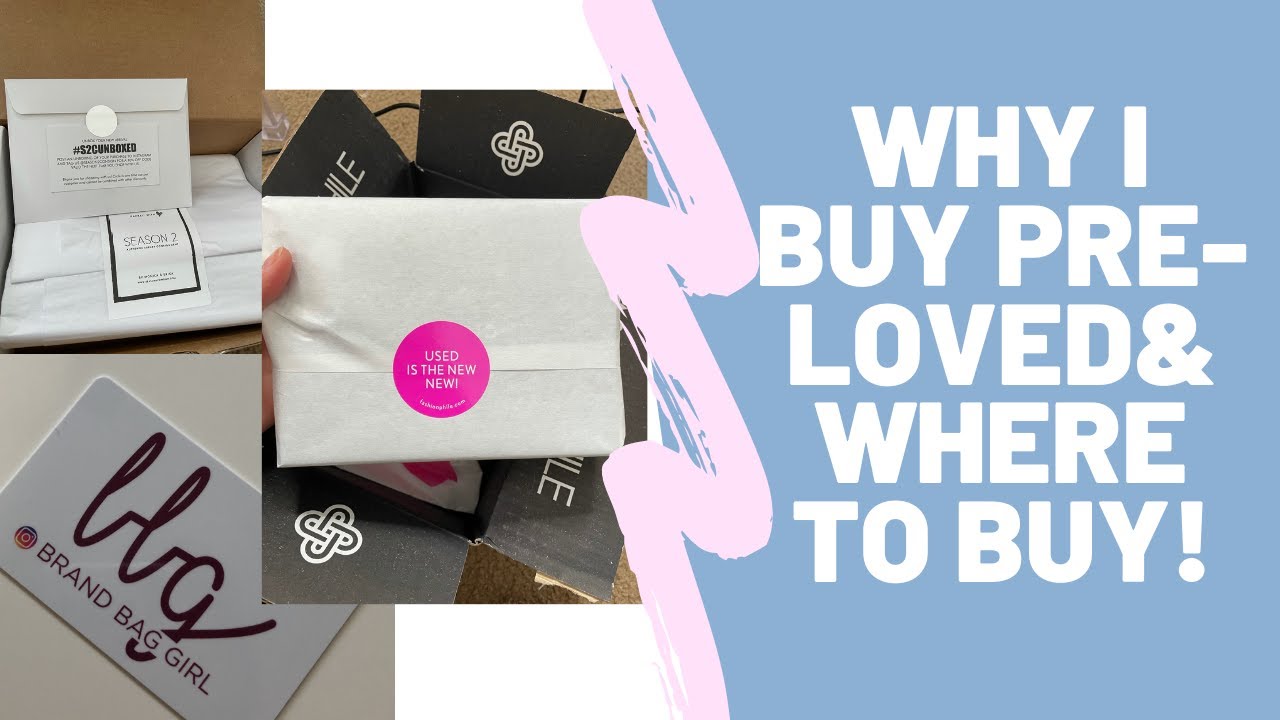 Why I Buy Pre-Loved| Where to Buy Pre-Loved Luxury Goods!| Shannon Stone