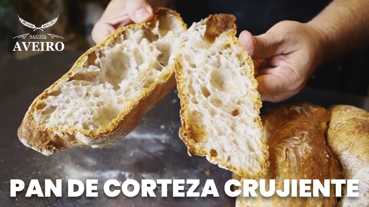 Pan de corteza crujiente 🍞