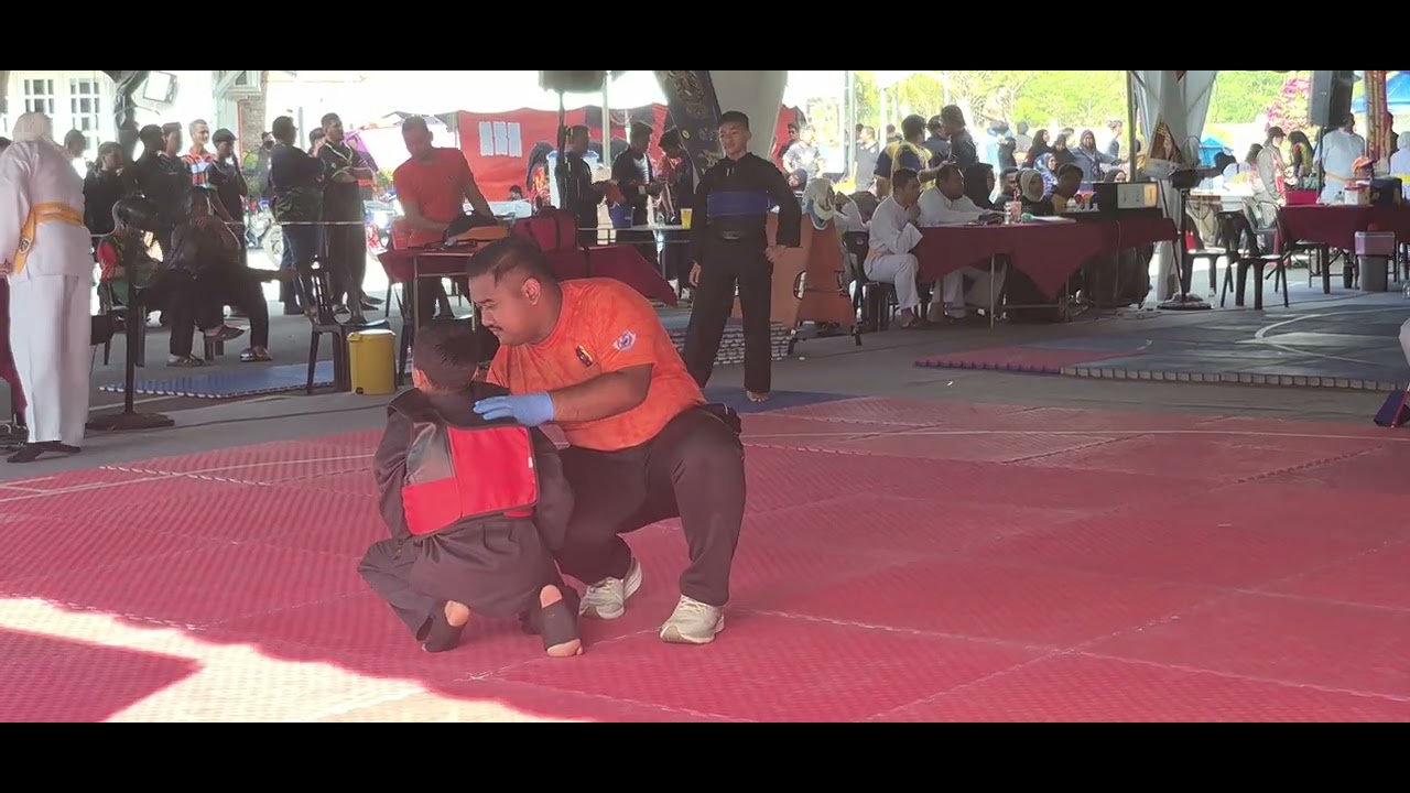 Aryan Rayyan Silat terbuka Kedah 12-15 Feb 26. Suku Akhir (💙)