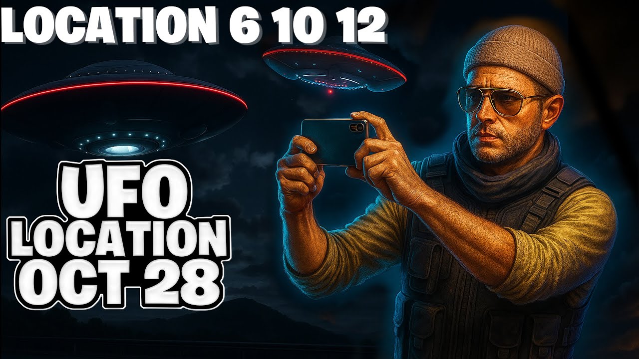 GTA Online UFO Location Oct 28 |  UFO Sighting 6 10 12 Halloween 2025 | Location 6 10 12