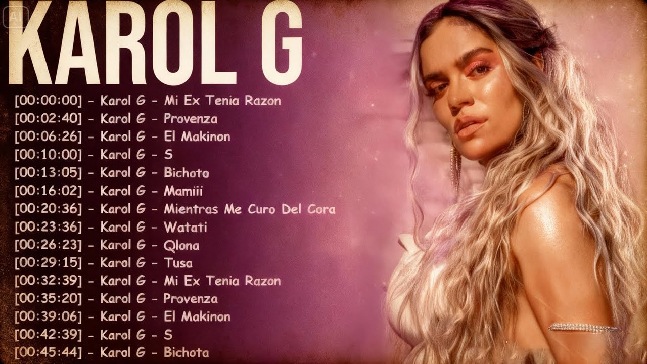 Karol G | Ultimate Latin Music Mix | Tusa, Bichota, Provenza and More