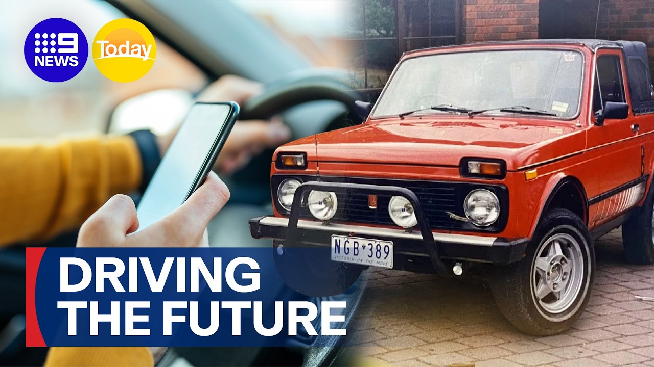 New cars are changing young drivers' habits, including distracting them | 9 News Australia